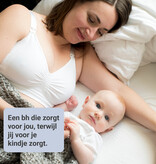 Carriwell Carriwell Meegroei - & Voedingsbh Gelbeugel - Zwart