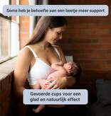 Carriwell Carriwell Meegroei- & Voedingsbh Padded - Zwart