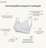 Carriwell Carriwell Meegroei- & Voedingsbh Padded - Wit