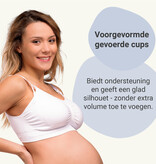 Carriwell Carriwell Meegroei- & Voedingsbh Padded - Wit
