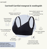Carriwell Carriwell Meegroei- & Voedingsbh Padded + Gelbeugel - Zwart