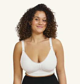 Carriwell Voedingsbh Padded + Gelbeugel - Wit