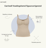 Carriwell Voedingshemd figuurcorrectie - Beige