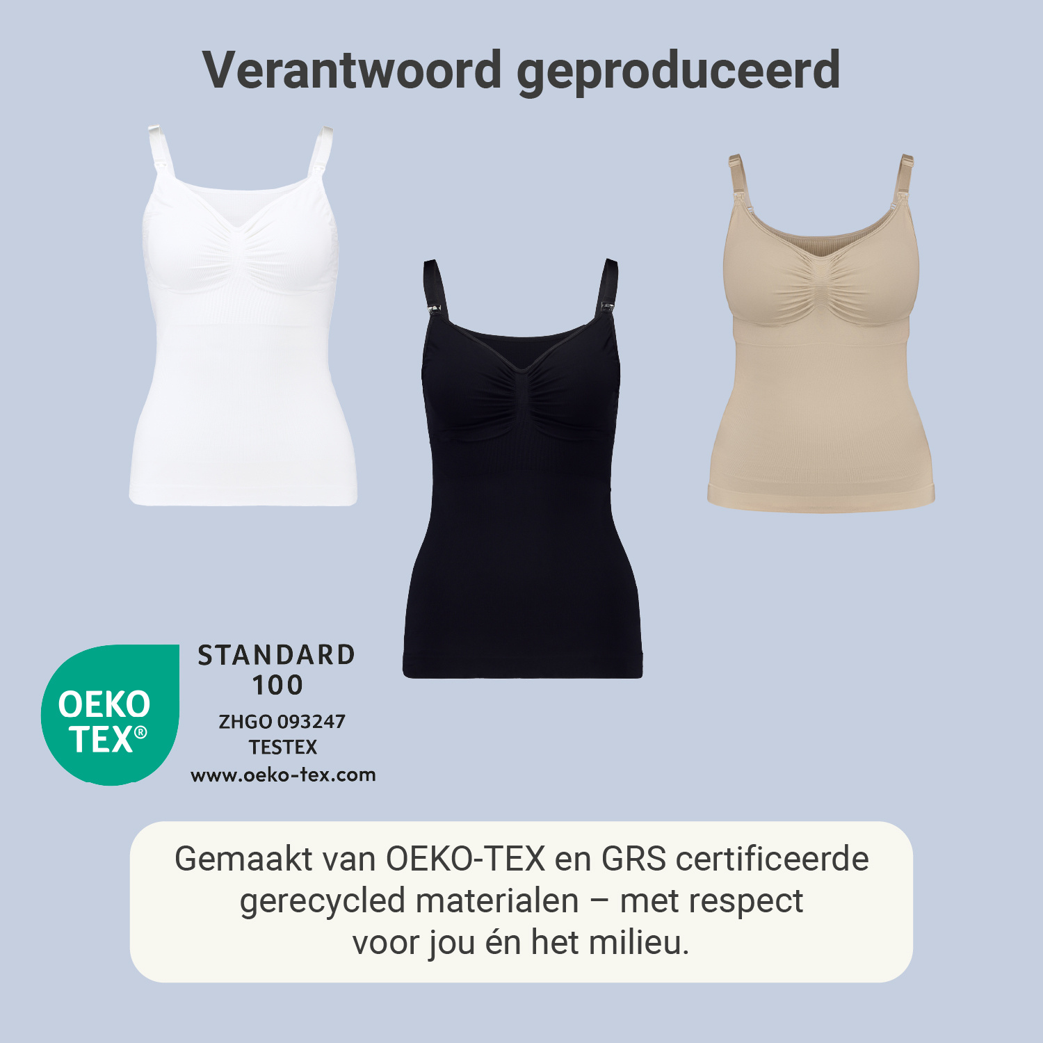 Carriwell Voedingshemd figuurcorrectie - Zwart