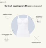 Carriwell Carriwell Voedingshemd figuurcorrectie - Wit