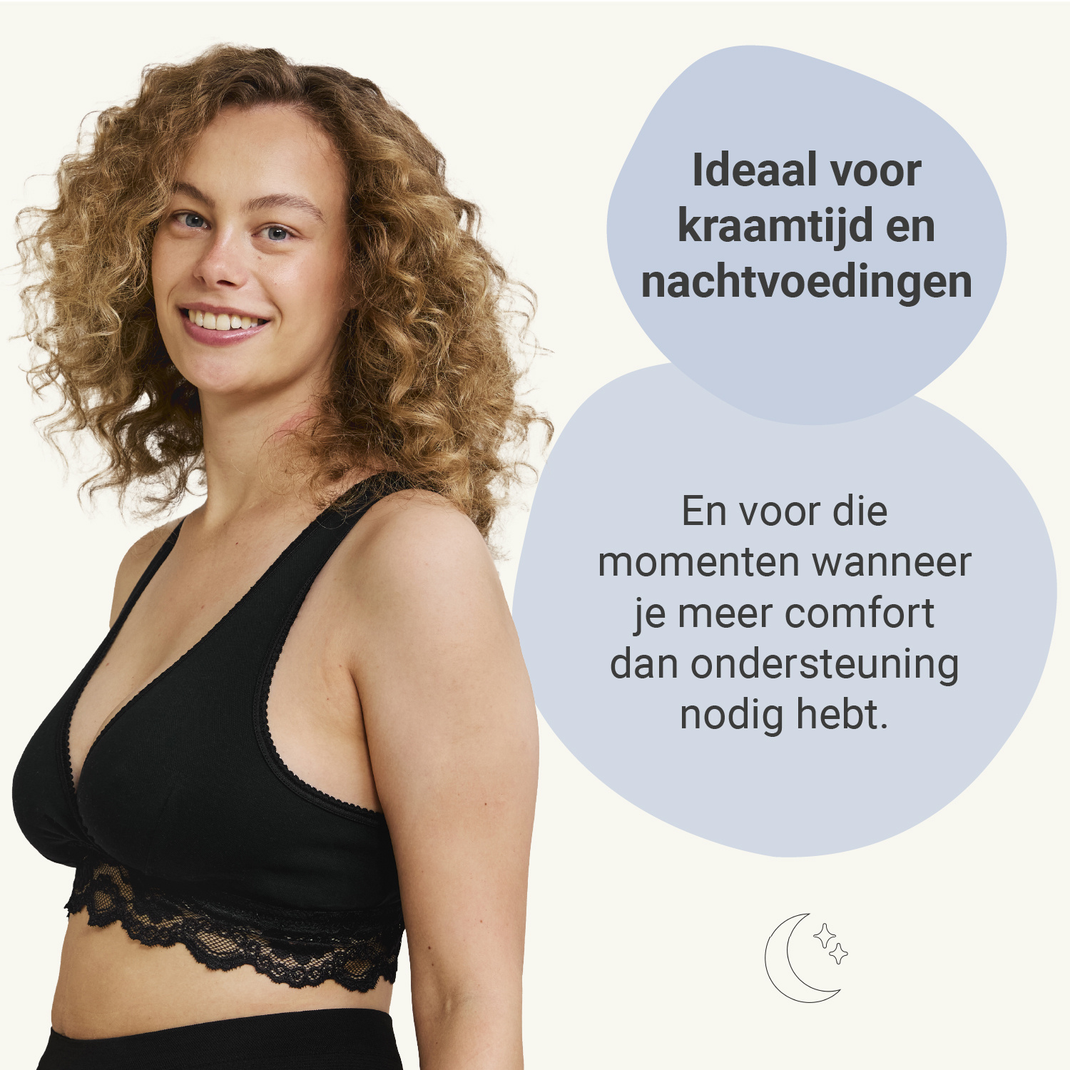 Carriwell Carriwell Slaapbh Crossover - Biokatoen - Zwart