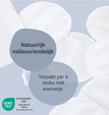 Carriwell Carriwell Wasbare Zoogcompressen Zijde (6 stuks)