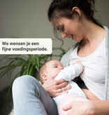 Carriwell Carriwell Wasbare Zoogcompressen Zijde (6 stuks)