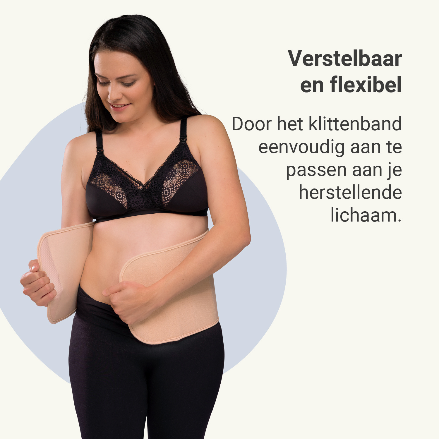 Carriwell Carriwell Sluitband Belly Binder - Honey