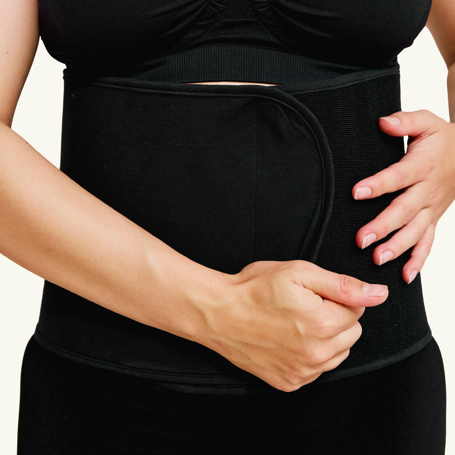Carriwell Carriwell Sluitband Belly Binder - Zwart