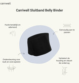 Carriwell Carriwell Sluitband Belly Binder - Zwart