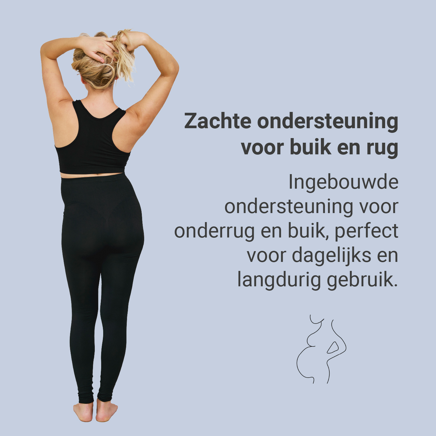 Carriwell Carriwell Zwangerschapslegging met Support