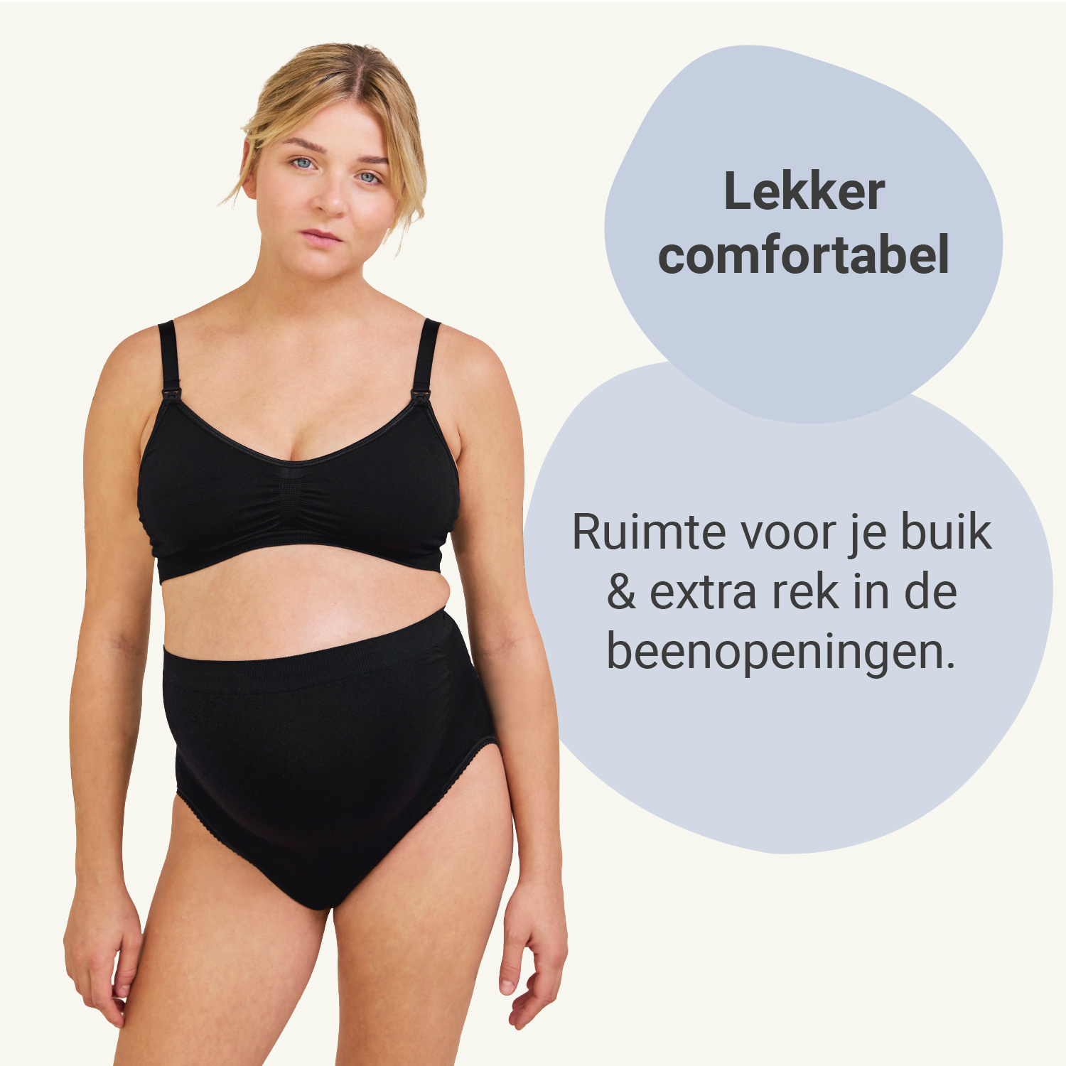 Carriwell Carriwell Zwangerschapsslip met Support Zwart