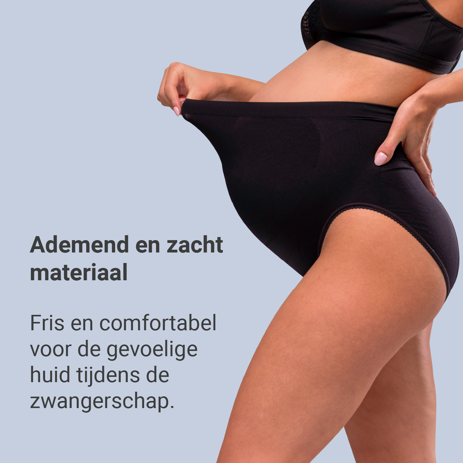 Carriwell Carriwell Zwangerschapsslip met Support Zwart
