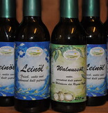 Kraichgauer Ölmühle Angebot des Monats: Spar-Set 5 für 4 Flaschen Leinöl + 1 Flasche Walnussöl