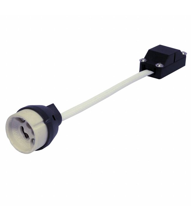 Led-Spot-Leuchte Stahl, IP65 wasserbeständig, inkl. GU10-Armatur