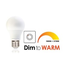 E27 9,5w, 806 Lumen, 2700K-1800K (Warm Tone) , 2 Jaar garantie