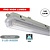 Complete LED TL Armatuur 120cm 40W, ±6000LM (Pro High Lumen), IP65, Incl. 2x led buis, 3 Jaar garantie