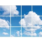 Fotodruckbild Wolken 180x240cm für 12x 60x60cm Led-Panel