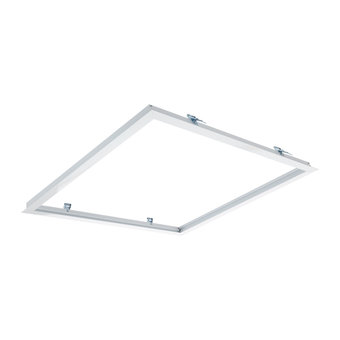 Inbouwframe voor 60x60cm Led Panelen, Wit