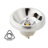 GU10 AR111 LED Spot 12w, 700-730 Lumen, 45°, Dimbaar, 3 Jaar Garantie