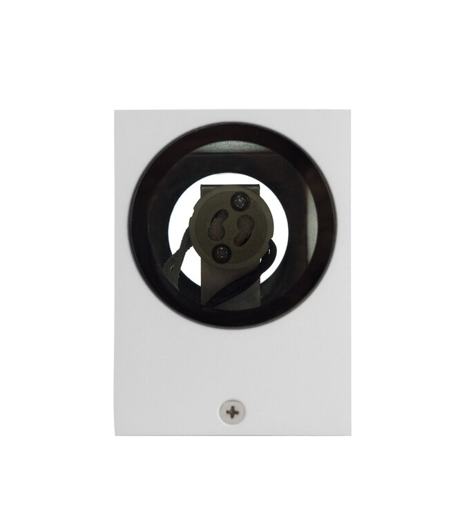 Wandarmatuur Mis up/down, Wit, IP54, (2x GU10 spot)