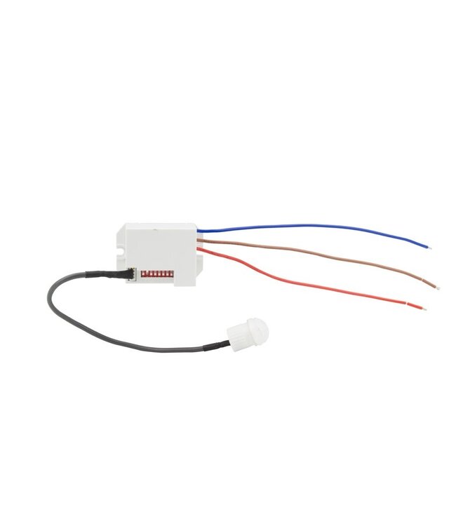 Eingebauter Mini-Bewegungsmelder 360 Grad, max. 800 W, IP20, 2 Jahre Garantie