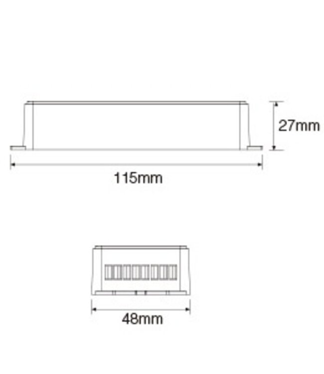 MiBoxer 1 Channel host controller 24v