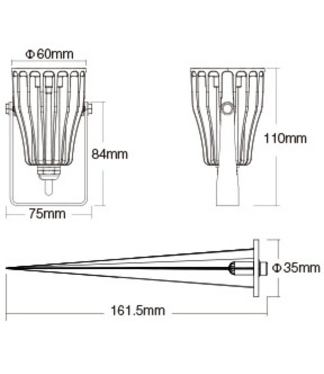 MiBoxer LED Bodenfleck 6w, RGB+CCT Wifi/RF, 420 Lumen, IP66, 230v, 2 Jahre Garantie