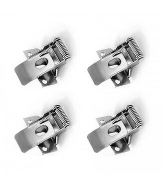 Eingelassene Befestigungsfedern für LED-Paneele (4 Clips)