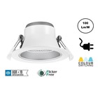 CCT Reflector Led Downlighter 10w, 850-1000 Lumen, gatmaat Ø90mm, UGR19, Stekkerklaar, 3 Jaar Garantie