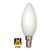 E14 Filament Kaarslamp 1,6w Milky, 150 Lumen, 2100K Flame, 2 Jaar Garantie