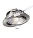 Inbouw LED Spot 5w Flat, 450 Lumen, 2200K, Kantelbaar, IP54, CRI90, Staal Armatuur, Gatmaat 75mm, 2 Jaar Garantie