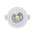 LED-Einbaustrahler 5w Flat, 450 Lumen, 4000K, schwenkbar, IP54, dimmbar, CRI90, weiße Leuchte, Lochgröße 75mm, 2 Jahre Garantie