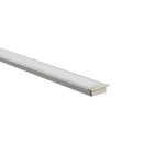 Infrees Aluminium Led Strip Profil komplett mit matter Abdeckung, geeignet für 8/10/12mm Led Strip, Länge: 1 Meter