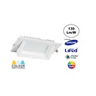 LED Etalage Spot 20w, CCT (3000K/4000K/6000K), 2600 lm (130lm/w), Samsung LED, Lifud Driver, Gatmaat 230x130mm, CRI90, Wit, 3 Jaar Garantie