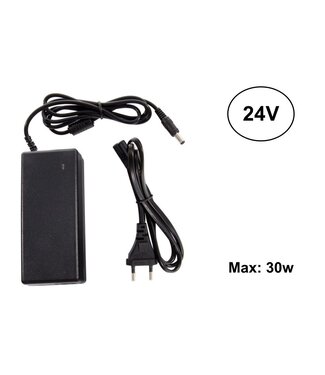Led Strip Netzteil 24V/36W/1.5A, Max: 30w, Steckerfertig, 2 Jahre Garantie