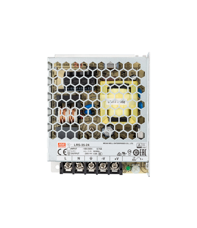MeanWell Led Strip voeding 24V/35W/1,5A, Max: 28w, 2 Jaar Garantie