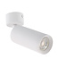 Opbouw Led Spot armatuur met GU10 Fitting met lange koker, witkleurige behuizing