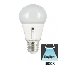 E27 5,5w Led-Birne, 5000K Tageslichtweiß, Tag/Nacht-Sensor, 2 Jahre Garantie