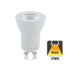 GU10 35MM 2,8w, 270 Lumen, 2700K Warm wit, 2 Jaar garantie