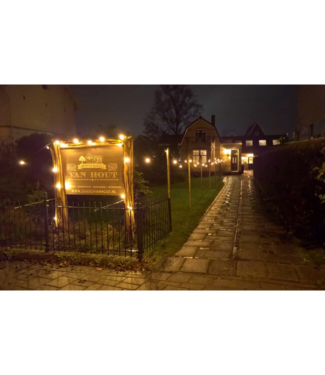 E27 0,7w Bol Lamp, 30 Lumen, Transparante Kap, 2650K Warm Wit