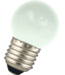 E27 1w Bol Lamp, 30 Lumen, Matte Kap, 2650K Warm Wit