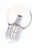 E27 1,5w Glühbirnenlampe, 90 Lumen, transparente Haube mit Linse, 2650K Warmweiß