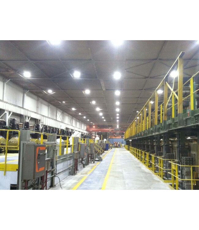 High Bay Led Ufo 200w, 30000 Lumen, 4000K Neutraal Wit, IP65, 1-10v Dimmable Philips LED Driver, 5 Jaar Garantie