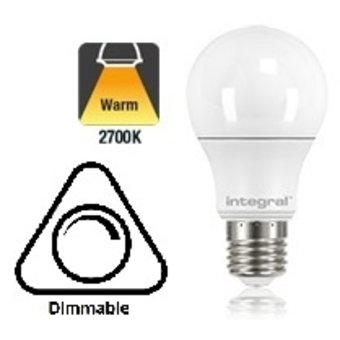 E27 5,5w Classic Globe, 470 Lumen, 2700K Warm Wit, Dimbaar, 2 Jaar Garantie