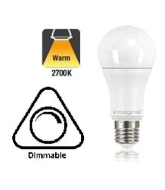 E27 12w Classic Globe, 1060 Lumen, 2700K Warmweiß, dimmbar, 2 Jahre Garantie