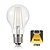 E27 8w Filament A60, Classic Globe, 1055 Lumen, 2700K Warmweiß, 2 Jahre Garantie