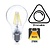 E27 8w Filament A60, Classic Globe, 1055 Lumen, 2700K Warm Wit, Dimbaar, 2 Jaar Garantie