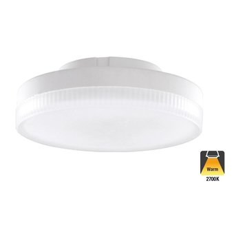 GX53 LED Spot 5w, 530 Lumen, 2700K Warm Wit, 2 Jaar Garantie